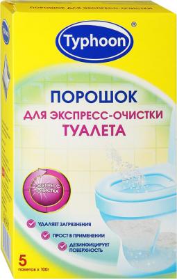 Порошок для экспресс-очистки туалета, 5 шт. х 100 гр – фото 6