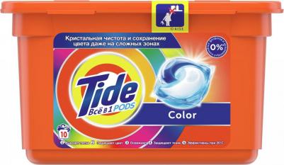 Капсулы для стирки ". Color", 10 штук по 22,8 г – фото 1