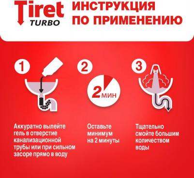 TURBO Гель для удаления засоров 1л – фото 17