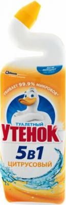 Средство для ванной и туалета "5 в 1, цитрус", 696888, 500 мл – фото 4