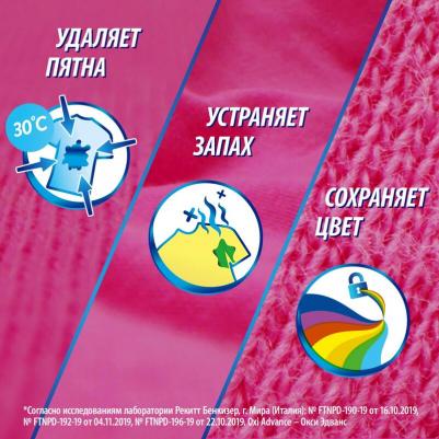Пятновыводитель Oxi Advance Мультисила для цветных тканей гель 1.5 мл – фото 14