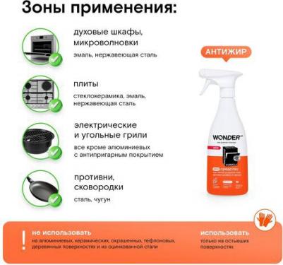 Экосредство чистки кухонных плит и духовых шкафов и грилей 550мл – фото 3