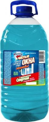 Товар идет упаковкой 4 штуки по 5 л. Средство для мытья оконных стекол, зеркал, витрин, а также изделий из нержавеющей стали и хромированных