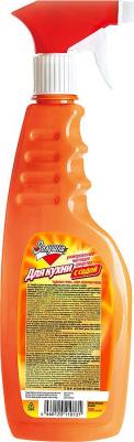 Универсальное чистящее средство для кухни антижир с триггером 500 мл – фото 7