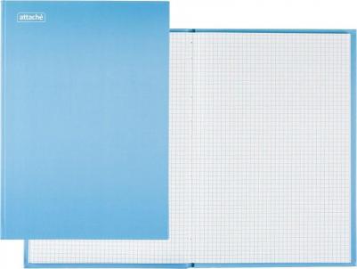 Книга учета 96 листов А4 в клетку на сшивке блок офсет Bright Сolours 4670072227610