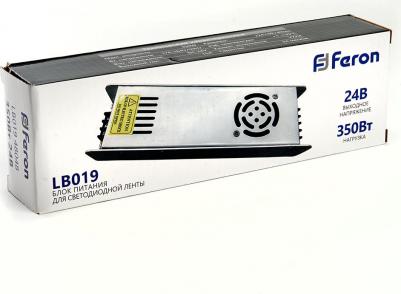 Трансформатор для светодиодной ленты LB019 350Вт 24В IP20 48048 – фото 2