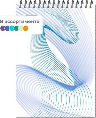 Блокнот Forma А5 60 листов в ассортименте в клетку на спирали – фото 1