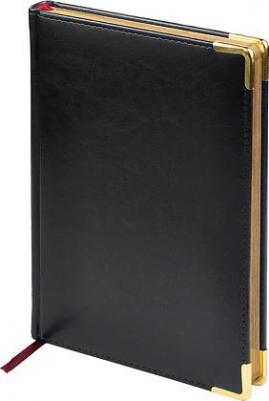 Ежедневник недатированный Sidney Nebraska искусственная кожа А5+ 136 листов черный – фото 5