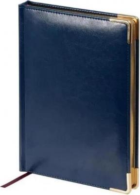 Ежедневник недатированный Sidney Nebraska искусственная кожа А5+ 136 листов синий – фото 7