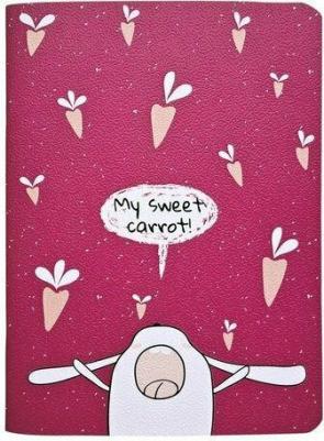 Блокнот Bunny морковки 10x14 см 32 л – фото 1
