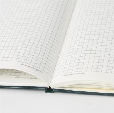 Блокнот А5, "Metropolis", балакрон, резинка, 80 л., зеленый, 111583 – фото 6