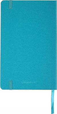 Блокнот А5, ULTRA, балакрон, 80 г/м2, 96 л., в точку, бирюзовый, 113043 – фото 1