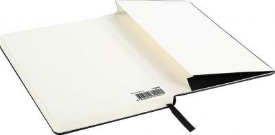 Блокнот А5, ULTRA, балакрон, 80 г/м2, 96 л., в точку, черный, 113040 – фото 3