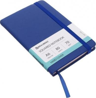 Блокнот МАЛЫЙ ФОРМАТ А6 "Metropolis Special", под кожу, резинка, 80 л., синий, 111580 – фото 3