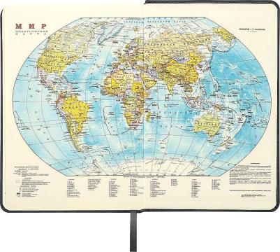 Ежедневник недатированный А5 138х213 мм "Status" под кожу, 160 л., черный, 113361 – фото 10