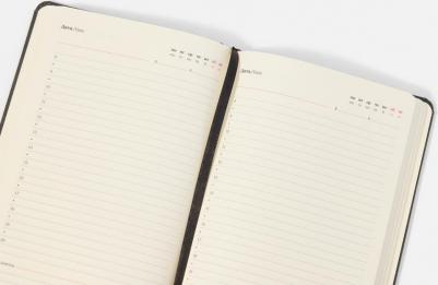 Ежедневник недатированный А5 138х213 мм "Status" под кожу, 160 л., черный, 113361 – фото 13