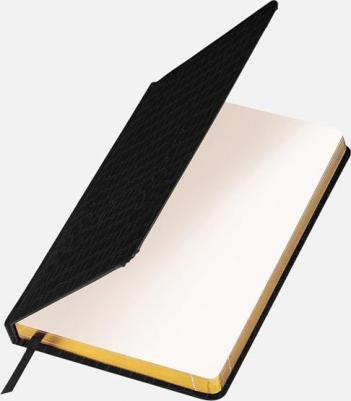 Ежедневник недатированный А5 "Comodo", под матовую крокодиловую кожу, 160 л., крем. блок, золотой срез, черный, 124974 – фото 6