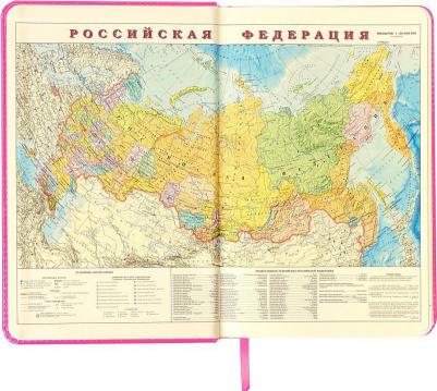 Ежедневник недатированный А5 "Imperial", 160 л., кожзам, розовый, 111859 – фото 9