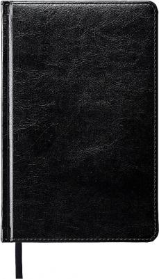 Ежедневник недатированный А5 "Rainbow", под кожу, 136 л., черный/красный, 113498 – фото 4