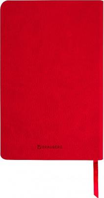 Ежедневник недатированный А5 "Stylish", гибкий, 160 л., кожзам, красный, 111865 – фото 11