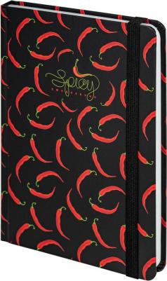 Ежедневник недатированный с резинкой А5, твердый, 128 л., "Spicy", 114560 – фото 9