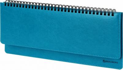 Планинг недатированный "Rainbow", кожзам, бирюзовый, 111700 – фото 7