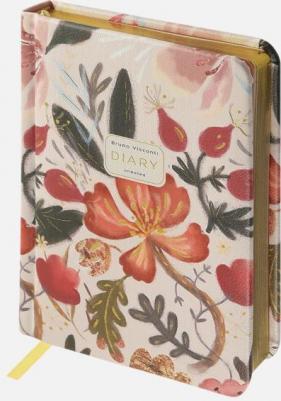 Ежедневник недатированный А6 "Нежные цветы" 240 стр. женский / блокнот для записей арт.3-745/03