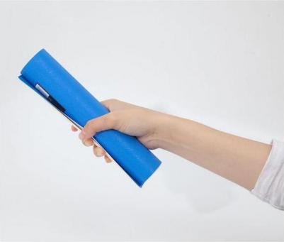 Блокнот на пружине A5 в линейку 50 листов Compera Original, обложка красная – фото 4