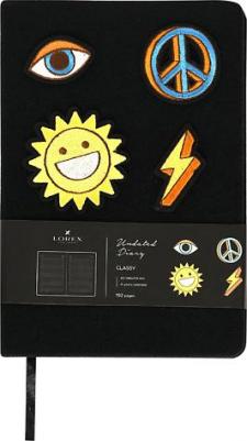 Ежедневник Classy, А5, 96 листов, черный, линия – фото 2