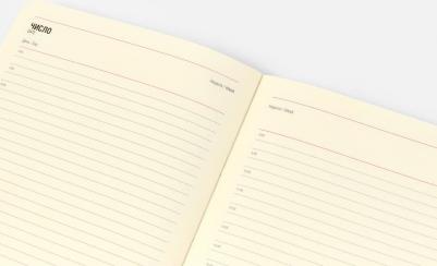 Ежедневник недатированный GRADIENT А5, 96 листов – фото 1