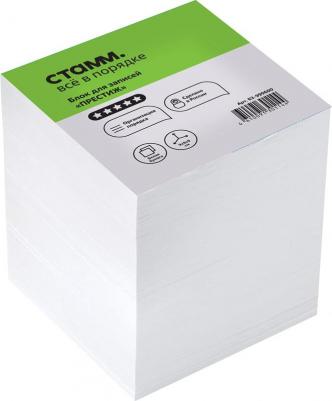 Блок для записей "Ultra", 9 х 9 х 9 см, белый – фото 2