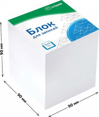 Блок для записей "Ultra", 9 х 9 х 9 см, белый – фото 3