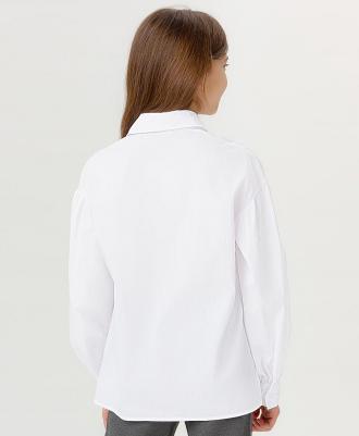 Блузка белая (134) – фото 1