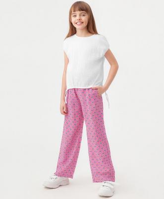 Блузка детская 123BBGJC22010200 белый, 134