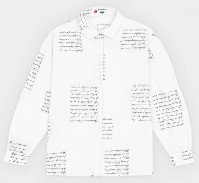 Блузка детская 222BBGS22110225 цв. белый р. 158 – фото 1