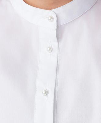 Блузка детская 223BBGS22090200 белый, 158 – фото 4