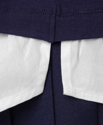 Блузка темно-синяя (134) – фото 2