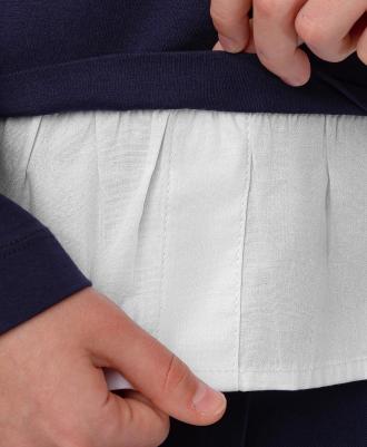 Блузка темно-синяя (164) – фото 4