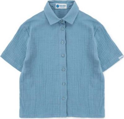 Рубашка 124BBGMC22011800, голубой, 110 – фото 3