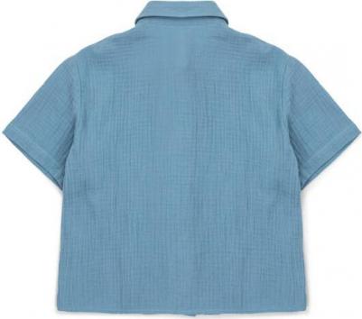 Рубашка 124BBGMC22011800, голубой, 128 – фото 1
