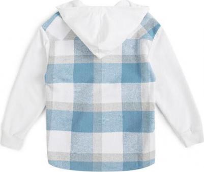 Рубашка 124BBGMC40040002, голубой, 122 – фото 1