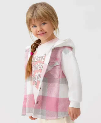 Рубашка детская 123BBGMC23010002, цвет мультицвет, размер 110