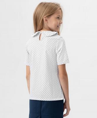 Рубашка детская 222BBGS14100204 цв. белый р. 158 – фото 3