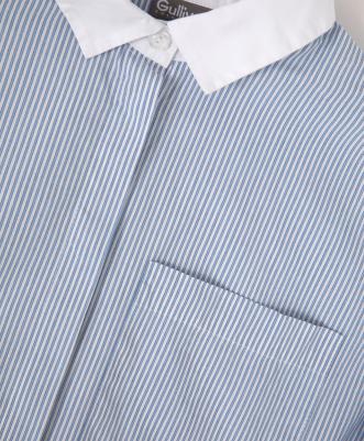 Блузка детская 200GSGC2205 цв.голубой р.128 – фото 9