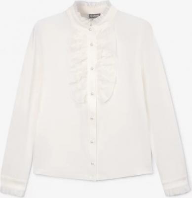 Блузка трикотажная белая (146)