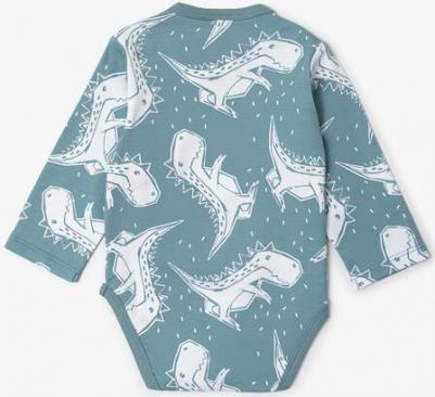 Боди с длинным рукавом комплект из 3-х штук мультицвет, 86-52, 22444BBC1101 – фото 4