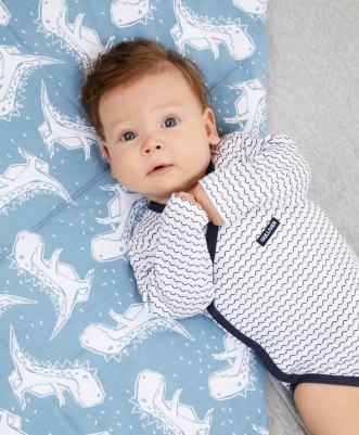 Боди с длинным рукавом комплект из 3-х штук мультицвет, 86-52, 22444BBC1101 – фото 6