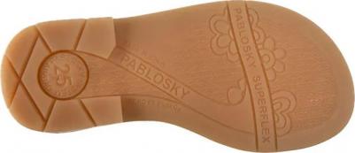 Сандалии кожаные для девочек с застежкой-липучкой, розовый 8445543504516 – фото 2