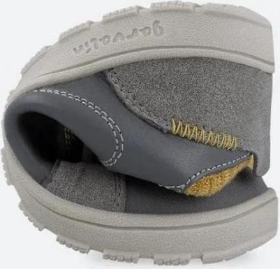 Детские ботинки, которые учитывают естественный рост стопы и имеют двойное застежку на липучке, темно-синий – фото 4