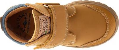 Детские ботинки из лидер-тек с липучкой, коричневый – фото 6